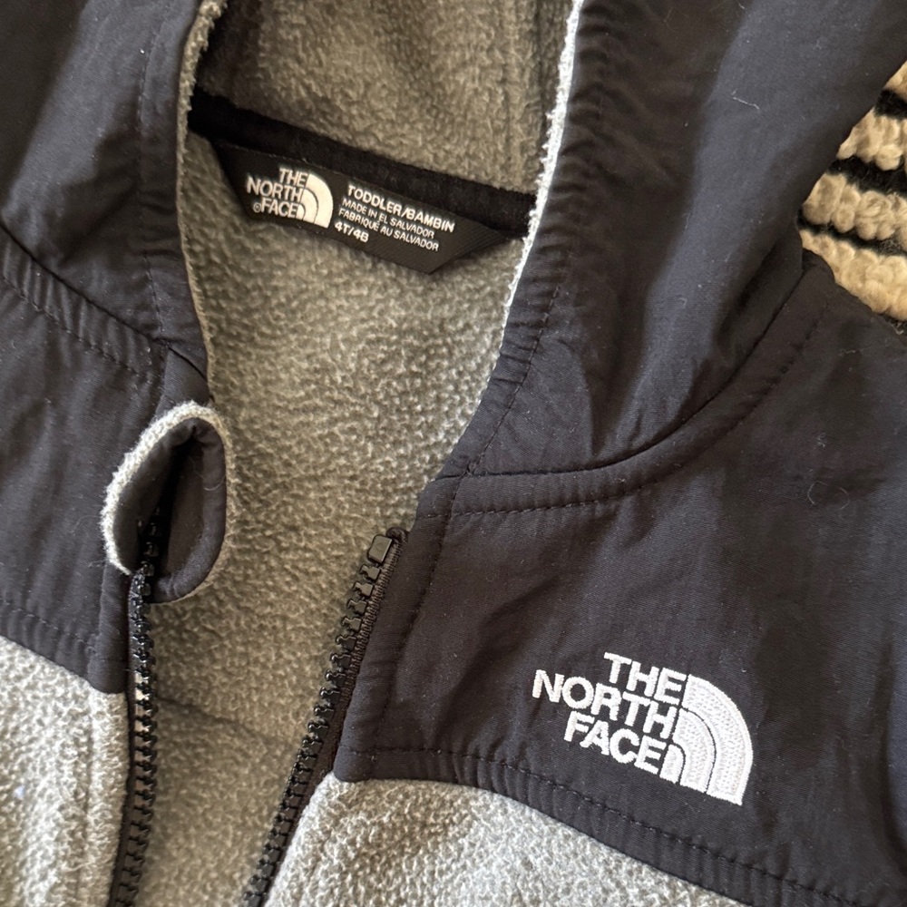 The North Face Kids Black and Gray Hoodie - Picture 2 of 4